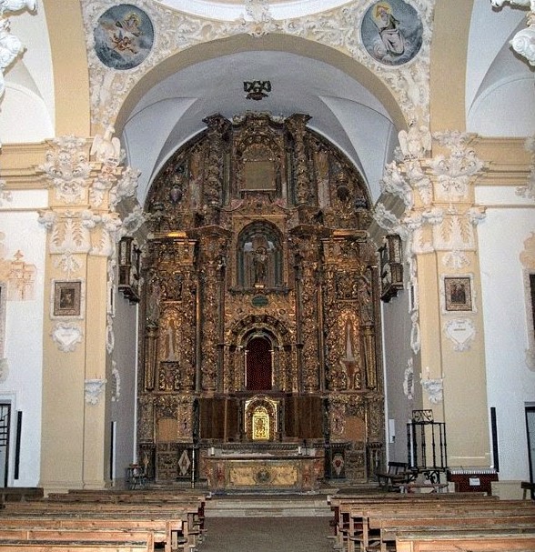 El retablo del Convento de Campillo de Altobuey